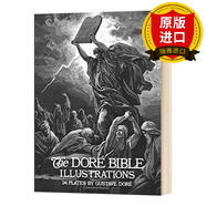 多雷插畫黑白版畫  The Dore Bible Illustrations 英文原版