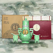 舍得舍得酒 至尊舍得52度漢代玉雕1000ml(1L)皮箱禮盒裝 52度 1000mL 1瓶 至尊舍得漢代玉雕