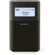 索尼（SONY） 【日本直郵】ICF-P37索尼便捷收音機 fm調(diào)頻收音機 模擬調(diào)諧電池式小廣播老年人隨身聽播放器 SRF-V1BT【黑色】 【模擬調(diào)諧收音機，F(xiàn)M調(diào)頻87-108MHz】