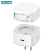 優(yōu)勝仕伸縮線充電器快充PD35w適用蘋果17iPhone16promax插頭Type-C數(shù)據(jù)線14氮化鎵充電頭套裝通用 白色【iPhone7-14以上型號】 35W快充【自帶伸縮線便攜收納】