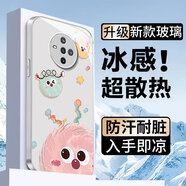 韜田VIVOS6手機殼玻璃殼V1962A可愛(ài)卡通風(fēng)液態(tài)硅膠硬殼輕奢鏡頭全包網(wǎng)紅防摔s6保護套潮流新款男女款 銀色【B5么么噠】 VIVOS6