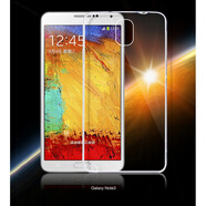 三星（SAMSUNG）原裝適配s5手機后蓋G9006v后背殼g9008v/w電池蓋note3手機殼 三星NOTE3 透明硅膠殼