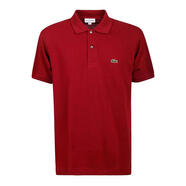 鱷魚（LACOSTE）純棉polo衫男短袖圓領(lǐng)短袖t恤休閑百搭春夏時尚基礎(chǔ)款男裝 紅色 均碼 |FR2