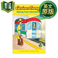 好奇猴喬治分級(jí)讀物L(fēng)evel 英文原版 Curious George Subway Train Adventure 2 英文版 Rey, H. A. 9780544800328