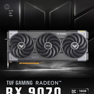 華碩華碩TUF-RX9070XT-O16G-GAMING超頻版顯卡采用軍規級別組件 TUF-RX9070-O16G-GAMING 16
