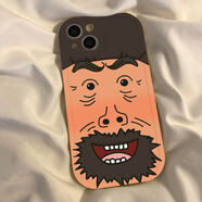 T 天啟世紀牛爺爺適用iPhone15手機殼蘋果16全包11/12/搞怪13/14/15pro惡趣iphone6/7/8/16plus萌x/xr/xs/xsm 小胖妞【牛爺爺】 iPhone 15 P