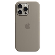 適用蘋果iPhone15ProMax手機(jī)殼Magsafe磁吸保護(hù)殼蘋果原裝手機(jī)套 陶土色