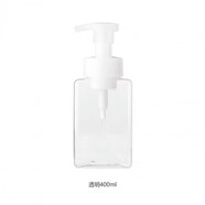 MUJI COMMU無印良品起泡瓶洗面奶打泡器慕斯洗發(fā)水沐浴露專用起泡器按壓發(fā) 無印良品無印良品透明 400ml