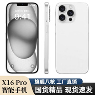 2025年原裝x16Pro正品256G大屏八核安卓暢玩王者游戲便宜智能手機(jī) 銀色/全新旗艦八核全網(wǎng)通5G雙卡 16G運(yùn)行+1024G內(nèi)存 官方標(biāo)配【手機(jī)全套】