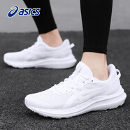 asics亞瑟士跑步鞋男鞋秋季JOLT 5專業(yè)運(yùn)動(dòng)鞋子男網(wǎng)布透氣緩震耐磨跑鞋 白色JOLT 5 42