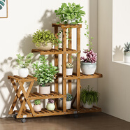 安爾雅 花架子室內外客廳陽(yáng)臺多肉植物架多層盆景架現代簡(jiǎn)約置物架