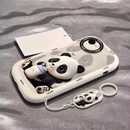 帥璽SHUAIXI適用蘋果plusp手機殼iPhonePlus全包硅膠創(chuàng) 【古董白】喝奶熊貓白-贈-4 蘋果6(6s)