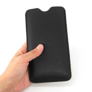 埠帝適用蘋果iPhone165123411proXSMAXXR6S78plusSE2手機(jī)保護(hù)皮套殼袋內(nèi)膽包 裝殼黑色iPhone 6s