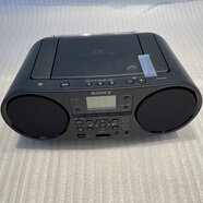索尼（SONY）/Sony  ZS-RS81BT收音機CD藍牙U盤(pán)SD卡NFC重低音音響復讀遙控 黑色RS81改為220V國內現貨