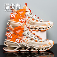 漫步者【MBZ聯(lián)名款丨當季新款】限量定制刀鋒戰士鞋休閑運動(dòng)慢跑步鞋男 MBZ定制丨活力橙丨官方限定 42 官方名品丨輕奢定制