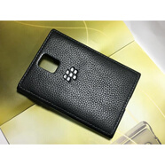 黑莓（BlackBerry）適配黑莓key機殼Q30真皮套防摔一代保護全包個(gè)性定制簡(jiǎn)約網(wǎng)紅殼套 Q30一代 黑色荔枝紋牛皮 黑莓其他型號