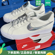 耐克（NIKE）官方板鞋女鞋 2025夏季新款白藍色COURT休閑運動鞋 AO2810-104 37.5