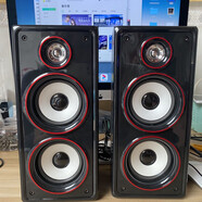 先科（SAST）2.1臺(tái)式音響家用電視手機(jī)電腦無(wú)線藍(lán)牙K歌低音炮多媒體音箱 超大木質(zhì)音箱一對(duì)音控二米線