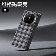 邦克仕（Benks）適用華為 Mate X6手機(jī)殼華為 Mate X6【凱芙拉】浮織凱夫拉磁吸超薄高端保護(hù)套 維格黑