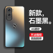 堇宏閣榮耀x50i手機(jī)殼新款高端小兔輕薄磨砂手感鏡頭全包保護(hù)套x40感x40gt簡(jiǎn)約網(wǎng)紅防摔外殼 【石墨黑】小兔磨砂手感 榮耀X40