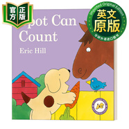 和小玻一起學(xué)數(shù)數(shù) 英文原版繪本 Spot Can Count 英文版 紙板書 進(jìn)口英語原版書籍 Hill, Eric 9780241517505