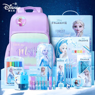 迪士尼（Disney）文具套裝 小學(xué)生書包文具禮盒 女孩生日禮物學(xué)習(xí)用品開學(xué)大禮包12-15歲女孩禮物 冰雪奇緣
