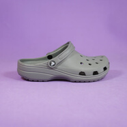 經(jīng)典款洞洞鞋男鞋女鞋輕便防滑運動(dòng)沙灘涼鞋時(shí)尚 淺灰 41-42 (255mm) -(260mm)