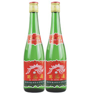 西鳳酒經(jīng)典西鳳綠瓶 省外版【喜酒】 45度 500mL 2瓶 光瓶無(wú)盒