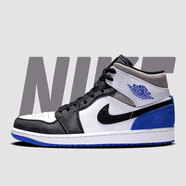 耐克（NIKE）【潮】Nike Air Jordan aj1板鞋男女新款情侶中幫休閑運(yùn)動(dòng)籃球鞋 BQ6931/852542-102白藍(lán) 39 GS