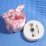 聚利時(shí)（Julius）手表女小表盤(pán)小巧精致輕奢女表防水手鏈女士石英表生日禮物送女友 星月-小藍鉆丨心動(dòng)禮盒丨1157