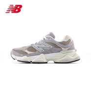 NEW BALANCENB男女鞋9060運動(dòng)休閑增高厚底復古老爹鞋 U9060LBA 灰色/褐色 36 (腳長(cháng)22cm)