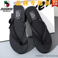 西域駱駝休閑人字拖男夏季簡(jiǎn)約防滑室外穿夾拖涼拖鞋潮夾腳沙灘鞋2025新款 【暢銷款】細(xì)帶印字 黑-駱駝官方 39 【標(biāo)準(zhǔn)運(yùn)動(dòng)鞋碼】