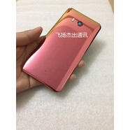 之宋適用于HTC U11手機(jī)玻璃后蓋 U-3w電池蓋 背蓋 后殼 中框邊框卡托 紅色后蓋帶膠全新 送工具