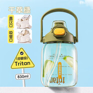 希樂水杯子塑料戶外tritan運(yùn)動雙飲杯男女士學(xué)生戶外健身便攜隨手杯