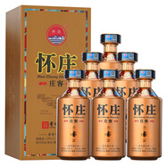 懷莊1983懷莊莊客1983傳承醬香型白酒53度貴州茅臺鎮坤沙高粱酒糧食老酒 53度 500mL 6瓶 懷莊金色款
