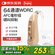 邦力健助聽器老年人中重度聽損耳聾隱形大功率64通道WDRC數字芯片501B