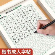 書(shū)行楷書(shū)成人字帖楷書(shū)速成臨摹練字初學(xué)者大學(xué)生控筆鋼筆書(shū)法字帖正楷