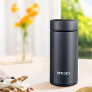 虎牌（TIGER）迷你口袋杯輕量便攜雙層真空保溫保冷杯MMP-B20C-KC黑色200ml