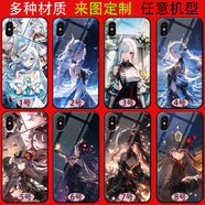 動(dòng)漫手機殼華為pura70ultra/p60/p50/p40pro+榮耀magic7/6/play9c 原神-胡桃-申鶴 大眼睛貼皮（支持熱門(mén)機型）