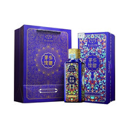 茅臺茅臺集團(tuán)公司53度醬香型白酒【喜酒】收藏?cái)[柜中秋送禮新老款隨機(jī) 53度 500mL 1瓶 茅鄉(xiāng)館藏景泰藍(lán)