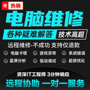 電腦維修遠程系統重裝正式版重裝win10系統win11問(wèn)題遠程解決維修電腦蘋(píng)果電腦雙系統虛擬機安裝 電腦維修(下單前在線(xiàn)咨詢(xún)客服）