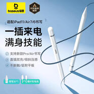 倍思電容筆iPad蘋(píng)果筆【直插/IP快充】適用25年P(guān)ro/Air/Mini/iPad11平板觸控觸屏手寫(xiě)筆applepencil