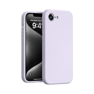 GDMX蘋果16E手機(jī)殼新款iPhone16e保護(hù)套情侶款輕奢防摔簡約手機(jī)套液態(tài)硅膠不沾灰純色精孔全包保護(hù)殼 蘋果16E【草紫色】鏡頭精孔
