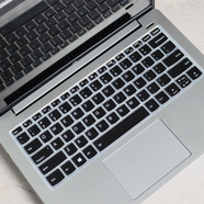 聯(lián)想 IdeaPad330C小新14鍵盤膜14英寸2019 V130威5-14保護(hù)膜 半透黑色 IdeaPad320S 15.6英寸