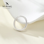 XUPING旭平首飾小眾經(jīng)典大氣簡約情侶戒指素圈ins風(fēng)禮物 素圈戒指【7碼-面寬約3mm】