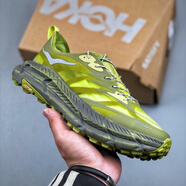 霍咖 HOKA Satisfy Running飛速法特男女運動鞋戶外防滑跑鞋 熒光綠 36