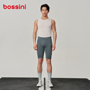bossini.X堡獅龍2025夏新款騎行服男款透氣速干運(yùn)動(dòng)短褲自行車(chē)公路車(chē)騎行褲 灰色 S