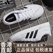 阿迪達(dá)斯 （adidas）帆布鞋男鞋復(fù)古運(yùn)動(dòng)鞋百搭低幫休閑鞋板鞋海外 AW3889白色 43 AW3889白色 42.5