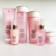 蕓斯（Yore Sky）蕓斯化妝品專(zhuān)柜正品 蕓斯晶瑩醒膚系列套裝 補水保濕包郵 洗+水+乳+霜+粉+精華