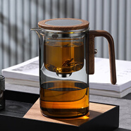 憶壺茶飄逸杯泡茶壺茶水分離家用泡茶神器磁吸泡茶器玻璃過濾沖茶壺茶具